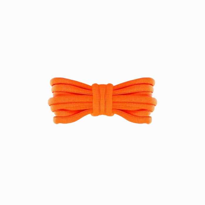 Orange / 100 CM / 39 IN / Oval Shoelaces | 6mm Wide
