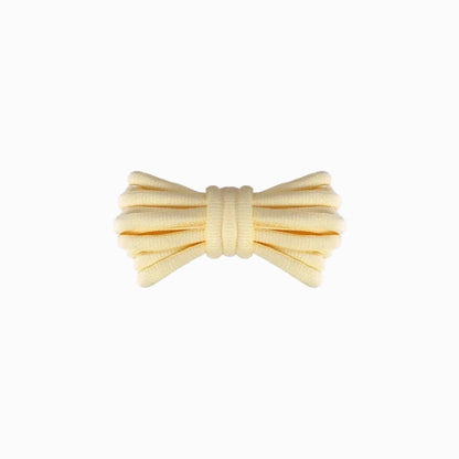 Light Yellow / 100 CM / 39 IN / Oval Shoelaces | 6mm Wide