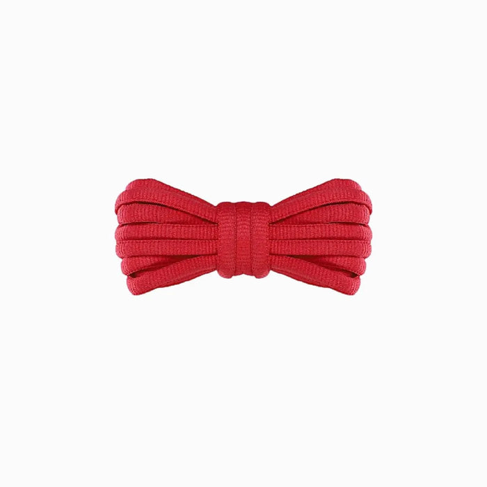 Red / 100 CM / 39 IN / Oval Shoelaces | 6mm Wide
