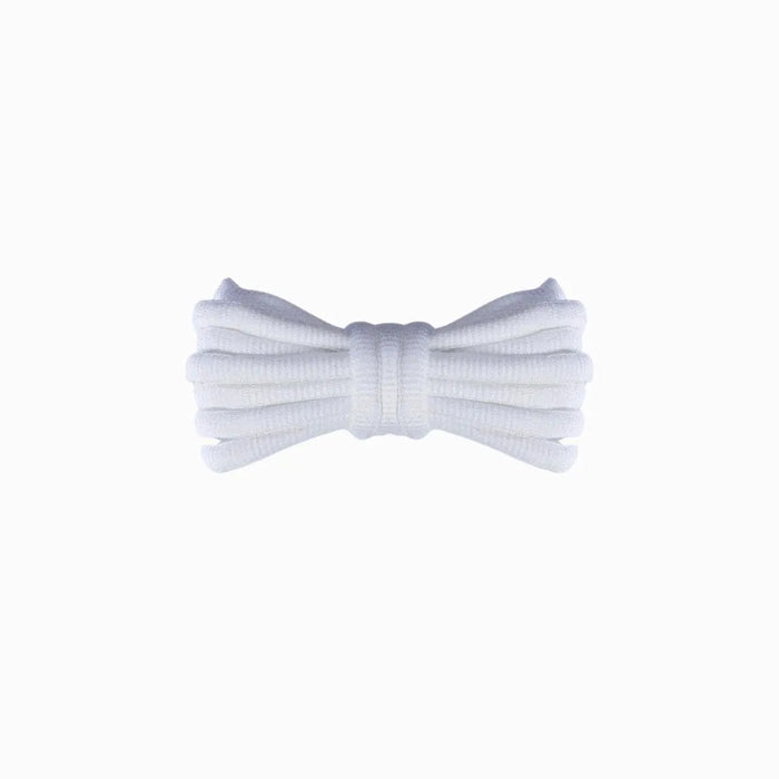 White / 100 CM / 39 IN / Oval Shoelaces | 6mm Wide