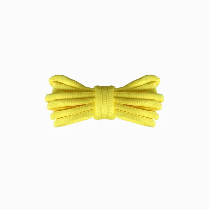Yellow / 100 CM / 39 IN / Oval Shoelaces | 6mm Wide