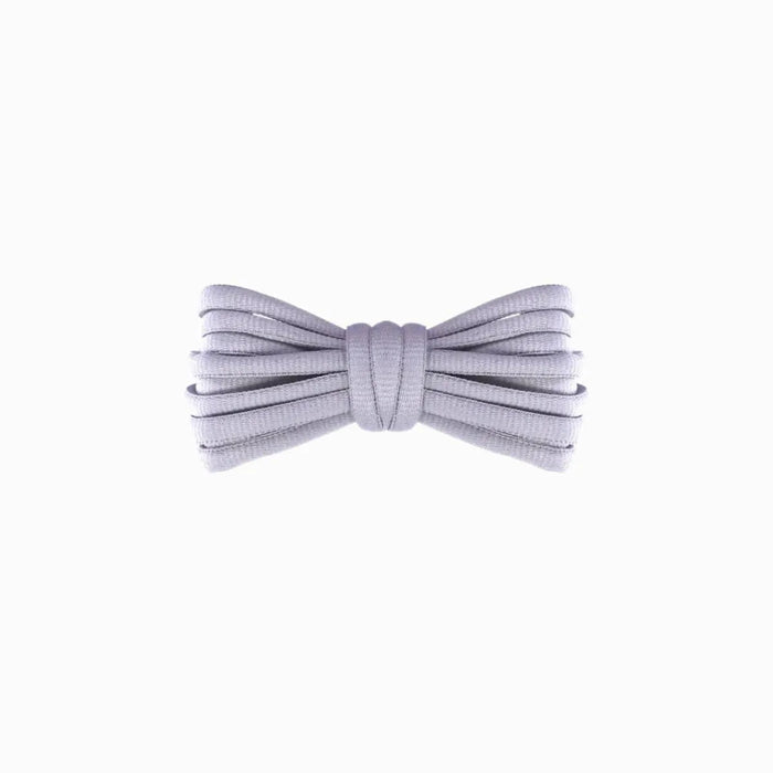 Light grey oval replacement laces for New Balance 878 shoes and sneakers by Kicks Shoelaces