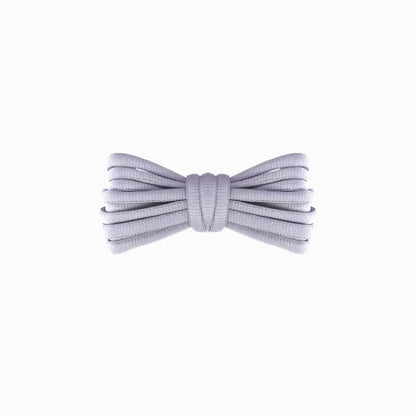 Light grey oval replacement laces for New Balance 878 shoes and sneakers by Kicks Shoelaces