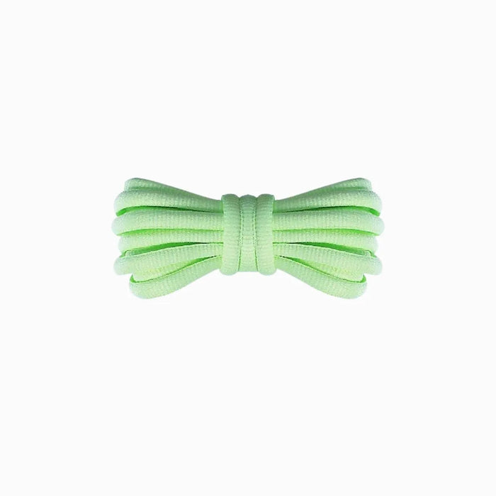 Light Green / 100 CM / 39 IN / Oval Shoelaces | 6mm Wide