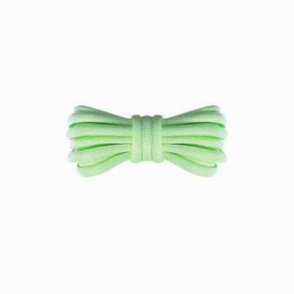 Light Green / 100 CM / 39 IN / Oval Shoelaces | 6mm Wide