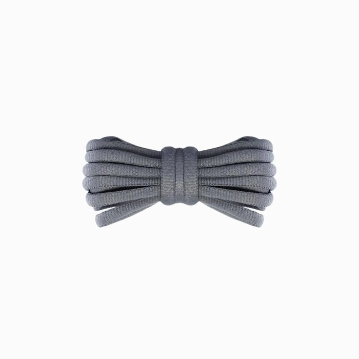Dark grey oval replacement laces for New Balance 878 shoes and sneakers by Kicks Shoelaces