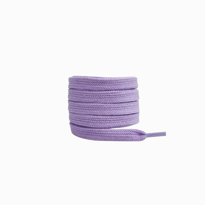 Light Purple / 100 CM / 39 IN / Flat Shoelaces | 8mm Wide