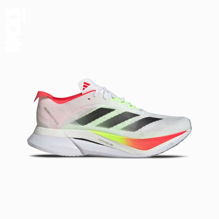 Replacement laces for Adidas Adizero Boston 12 running shoes by Kicks Shoelaces.