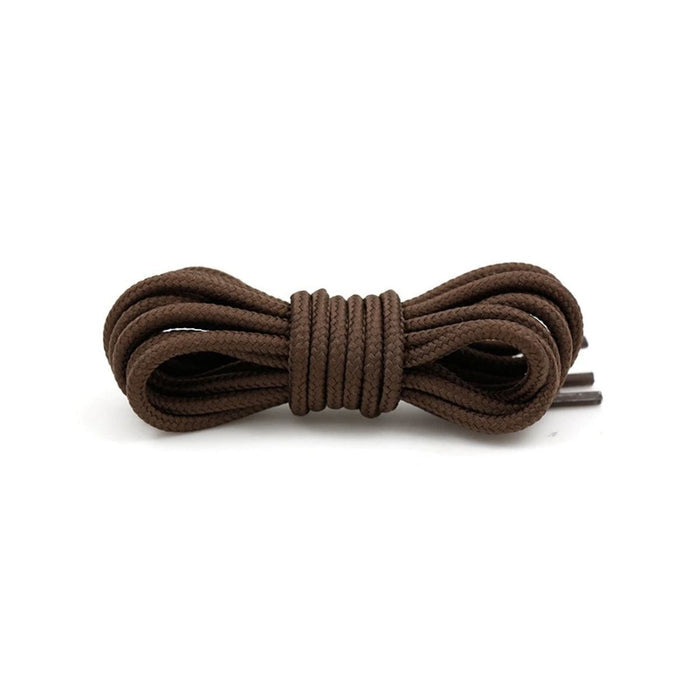 Brown replacement laces for Nike Air Max 95 sneakers, round shoelaces by Kicks Shoelaces