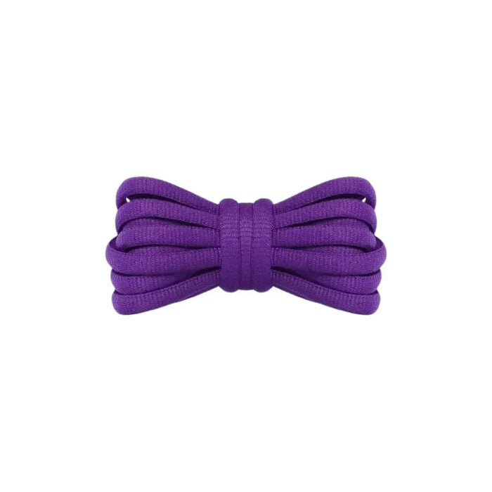 Purple replacement thick oval shoelaces shoes and sneakers