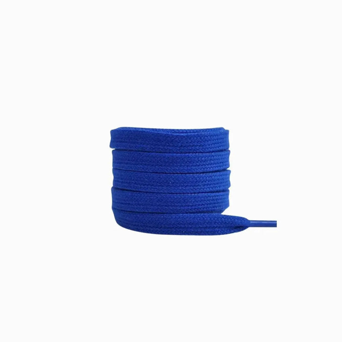Royal Blue / 100 CM / 39 IN / Cotton Shoe Laces | 8mm Wide