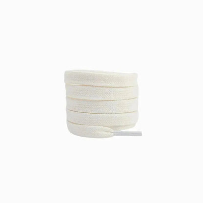 Off White / 100 CM / 39 IN / Cottton Shoe Laces | 8mm Wide