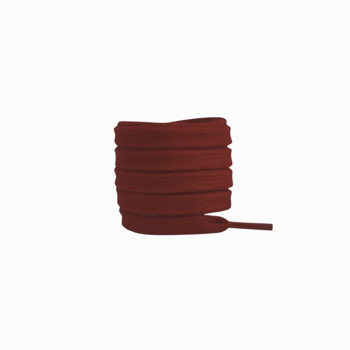 Burgundy / 100 CM / 39 IN / Cottton Shoe Laces | 8mm Wide