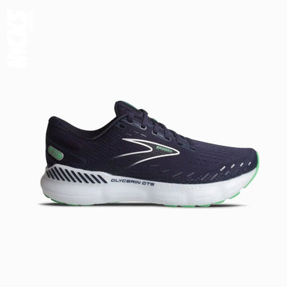 Replacement shoelaces for Brooks Glycerin GTS 20 running shoes, soft, supportive laces designed for comfort and all-day wear by Kicks Shoelaces.