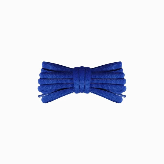 Royal blue Brooks Trace 2 replacement laces, oval laces by Kicks Shoelaces.