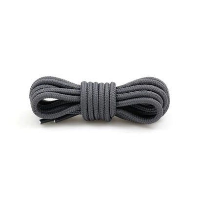 Dark grey replacement laces for ECCO golf shoes, round shoelaces by Kicks Shoelaces