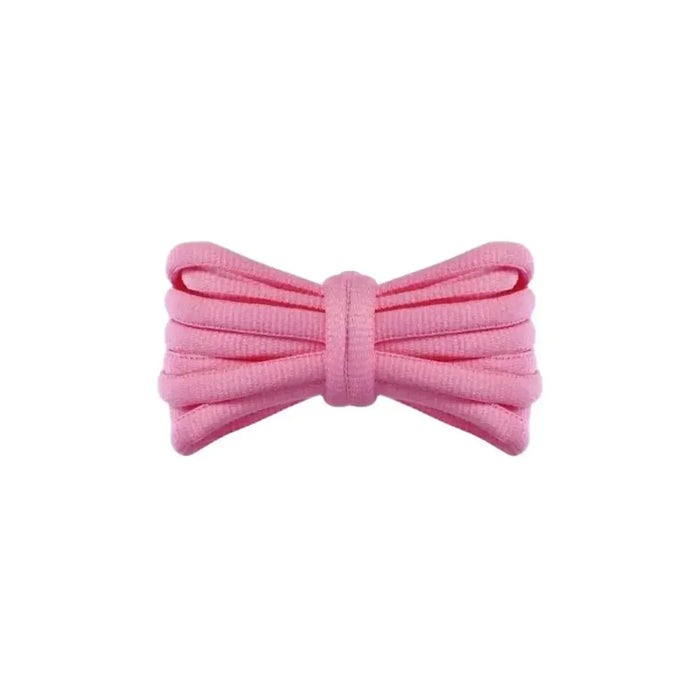 Pink / 140 CM / 55 IN / Oval Thick Laces | 9mm Wide