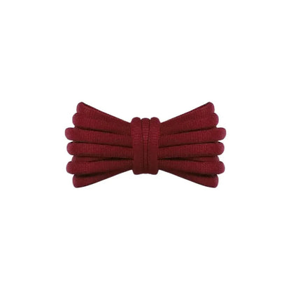 Wine Red / 140 CM / 55 IN / Oval Thick Laces | 9mm Wide