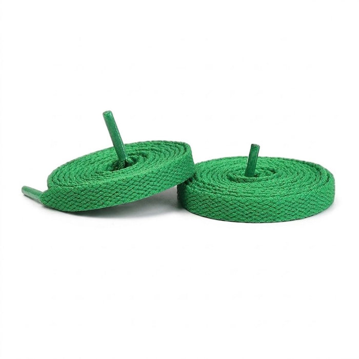 Adidas Galaxy 7 green replacement shoe laces by Kicks Shoelaces