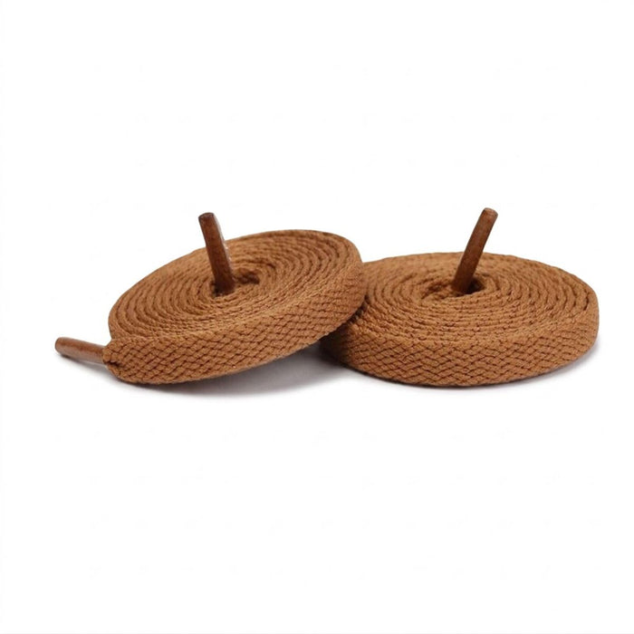 Asics Gel Excite 10 brown replacement shoe laces by Kicks Shoelaces