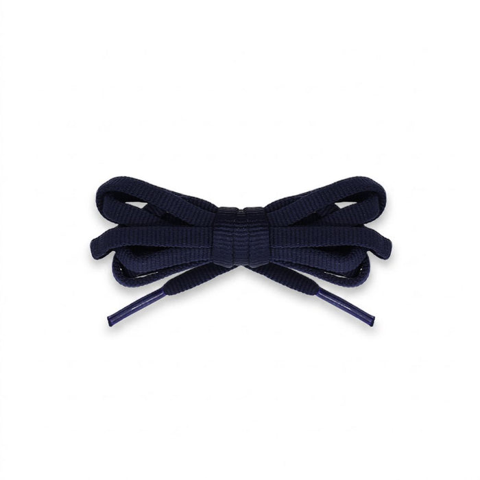 Navy blue Asics GT-4000 replacement laces by Kicks Shoelaces for running shoes, available in multiple lengths.