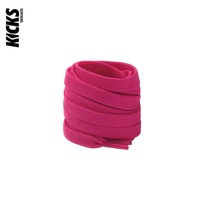 Rose Pink / 100 CM / 39 IN / Flat Laces | 9mm Wide