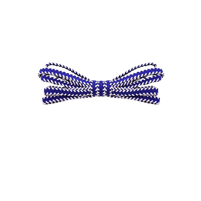 Royal Blue Pale Pink Braid / 120 CM / 47 IN / Sawtooth Laces | 5.50mm Wide