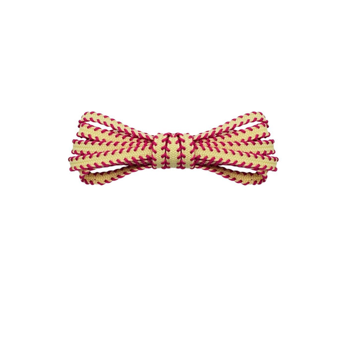 Yellow Pink Braid / 120 CM / 47 IN / Sawtooth Laces | 5.50mm Wide
