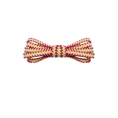 Yellow Pink Braid / 120 CM / 47 IN / Sawtooth Laces | 5.50mm Wide