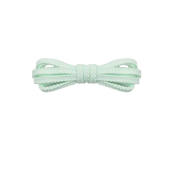 Mint green sawtooth laces for Asics Megablast running shoes by Kicks Shoelaces