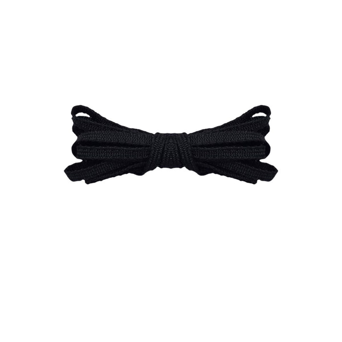 Black sawtooth laces for Asics Metaspeed Edge Tokyo running shoes by Kicks Shoelaces