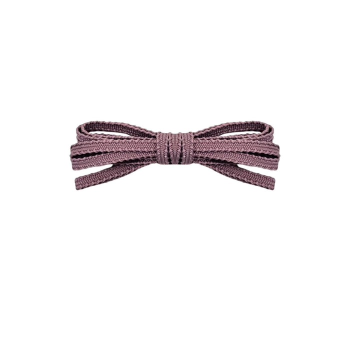 Dusty mauve sawtooth laces for Asics Metaspeed Ray running shoes by Kicks Shoelaces