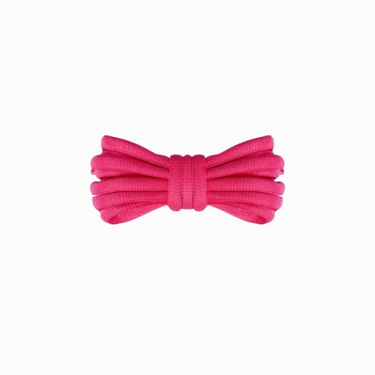 Hot pink Nike Metcon replacement laces, oval laces by Kicks Shoelaces.