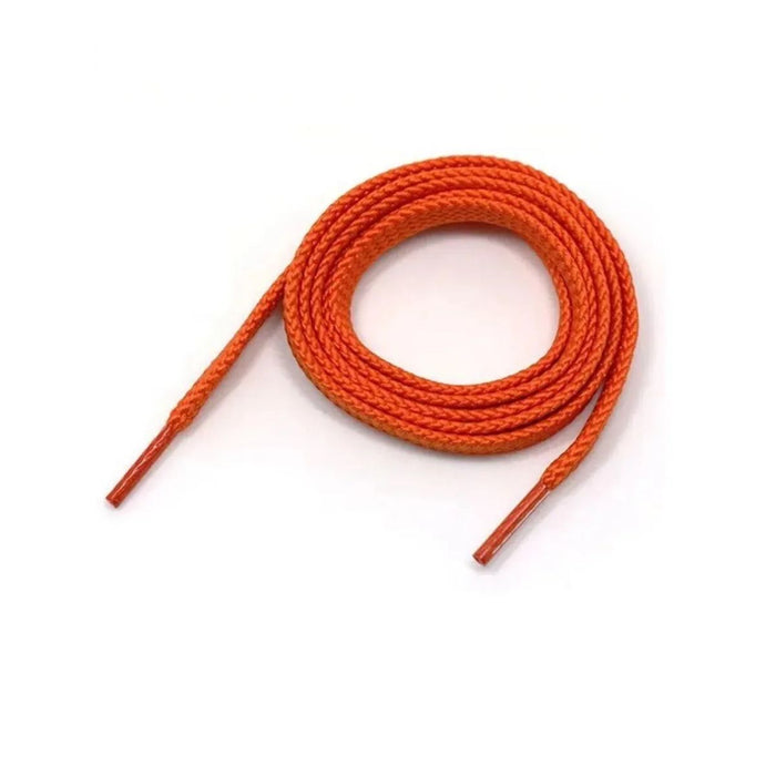 Orange / 100 CM / 39 IN / Flat Shoe Laces | 8mm Wide