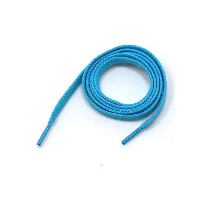Sky Blue / 100 CM / 39 IN / Flat Shoe Laces | 8mm Wide