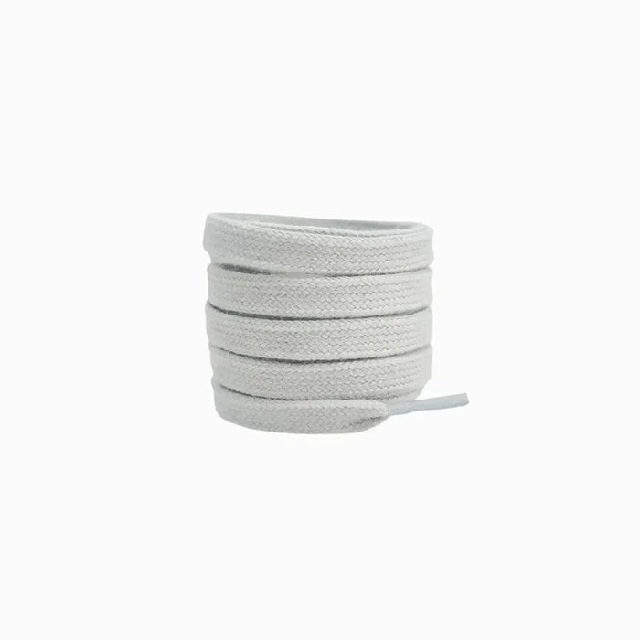 Light Grey / 100 CM / 39 IN / Flat Shoe Laces | 8mm Wide