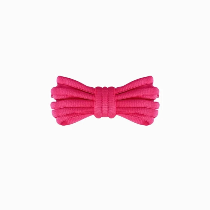 Hot pink Adidas Spezial replacement laces, oval laces by Kicks Shoelaces.