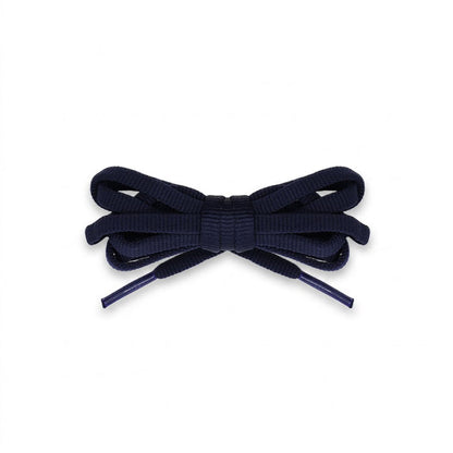 Navy blue replacement laces designed for Nike Structure 25 running shoes, ideal for performance and everyday training by Kicks Shoelaces