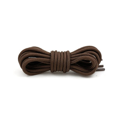 Brown replacement laces for Nike Air Bakin sneakers, round shoelaces by Kicks Shoelaces