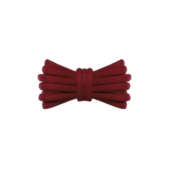 Wine Red / 140 CM / 55 IN / Oval Thick Laces | 9mm Wide