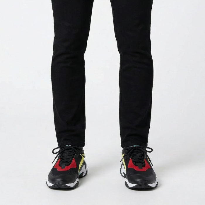 Black replacement shoe laces for Puma Thunder Spectra Sneakers by Kicks Shoelaces