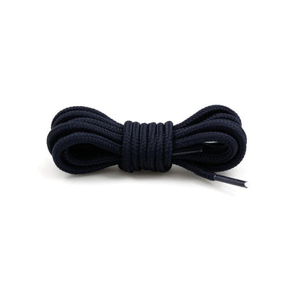 Dark Blue / 90 CM / 35 IN / Round Laces | 4mm Wide