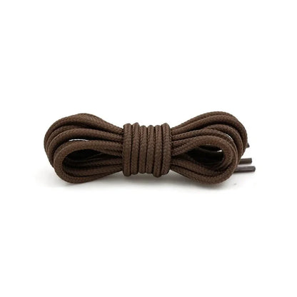 Brown replacement laces for Nike golf shoes, round shoelaces by Kicks Shoelaces
