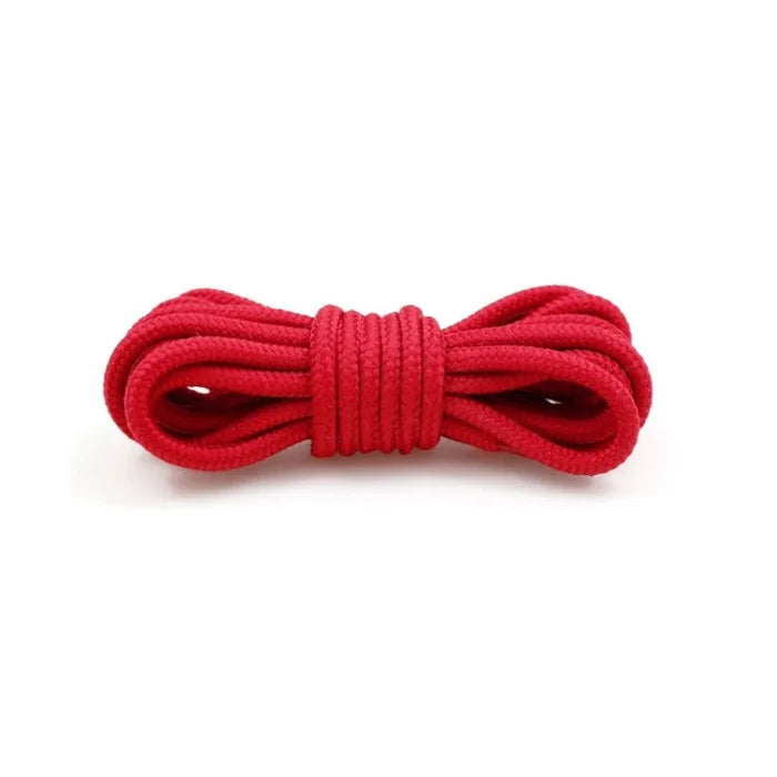 Red / 90 CM / 35 IN / Golf Shoelaces | Round 4 mm