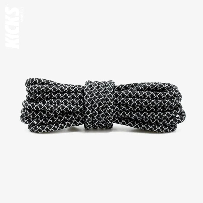 Black / 120 CM / 47 IN / Rope Laces | 5mm Wide