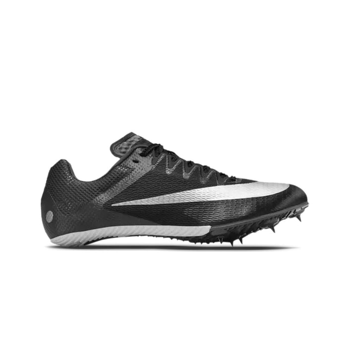 Black sawtooth shoelaces for Nike Zoom Rival Track Spikes by Kicks Shoelaces