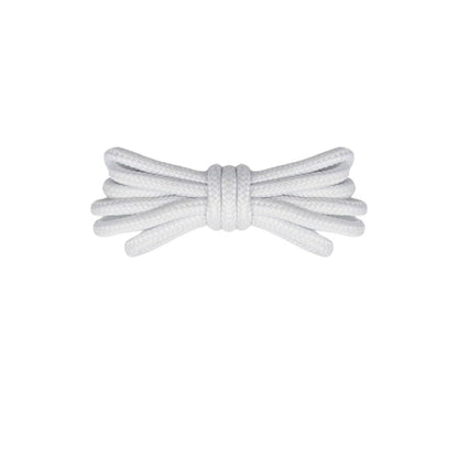 White replacement rope laces for Jordan 11 sneakers by Kicks Shoelaces