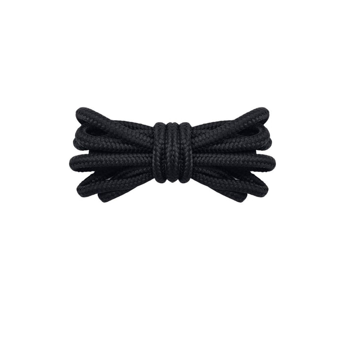 Black replacement rope laces for Jordan 11 sneakers by Kicks Shoelaces