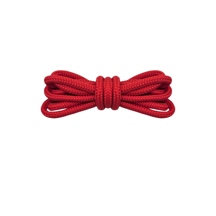 Red replacement rope laces for Jordan 11 sneakers by Kicks Shoelaces