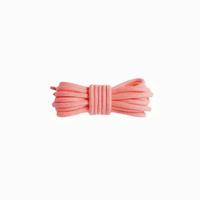Coral replacement rope laces for adidas yeezy boost 350 sneakers by Kicks Shoelaces.